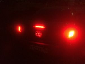 Подсветка эмблемы Mazda 6