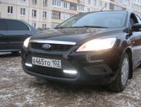 Установка дневных ходовых огней Ford Focus 2